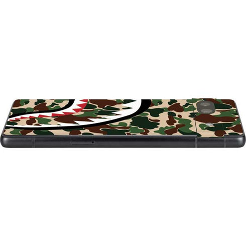 Shark Teeth Street Camo Google Pixel 7a Skin